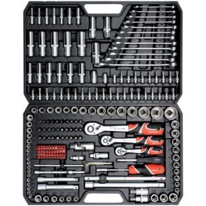 Set dados 216pcs Yato 1/4 -3/8 - 1/2