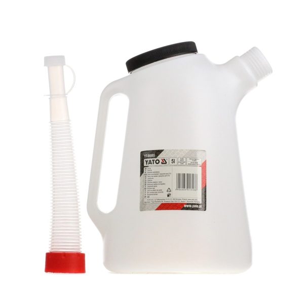 Contenedor para aceite 5l c-manguera - yato