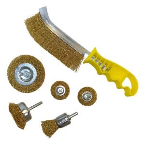 Juego escobilla ondulada 6 pcs p-taladro