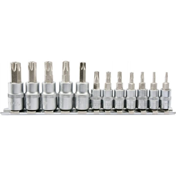 Set dado torx tamperproof macho 12 pcs - yato