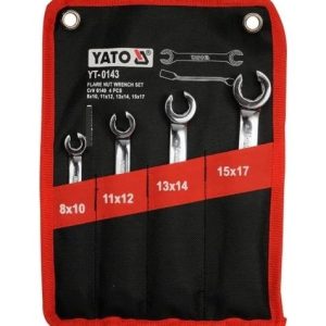 Set de llaves nipleras 4 pcs, - yato