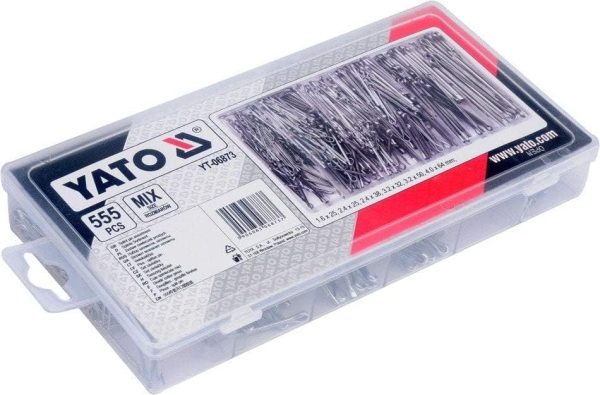 Set de pasadores diversas medidas 555 unid,