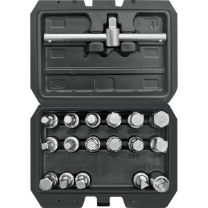 Set extractores de tapon de aceite 18pcs - yato