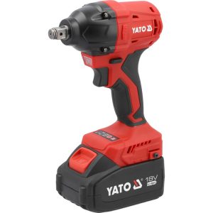 Llave impacto inal brush 350nm 1-2Pulgadas  18v 2x2ah-yato