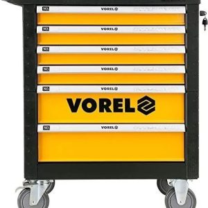 Carro de trabajo movil 6 gabinetes sin herra-vorel