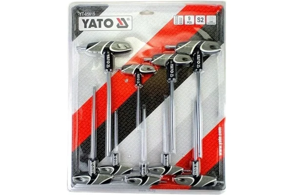 Set llaves torx tamperproof en t 9 pcs - yato - Imagen 3