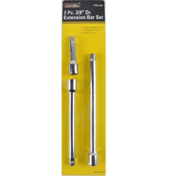 Set 3 pcs extensiones 3/8"