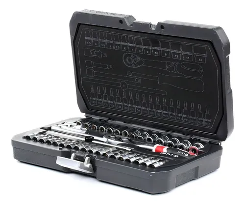 Set dados 1/4" 38 piezas - yato - Imagen 3