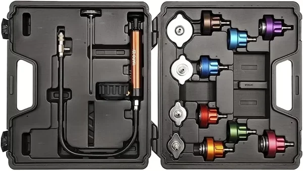 Kit universal de presion del radiador 14pcs - yato - Imagen 2