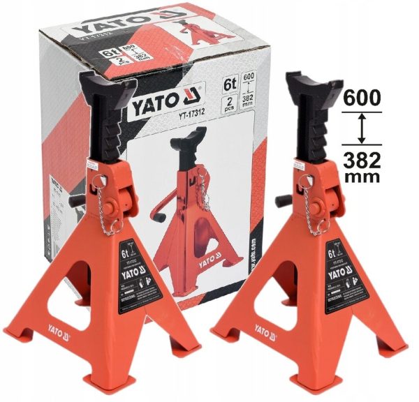 Banquillo 6t 382mmx600mm  - yato - Imagen 3