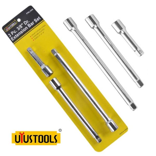 Set 3 pcs extensiones 3/8" - Imagen 2