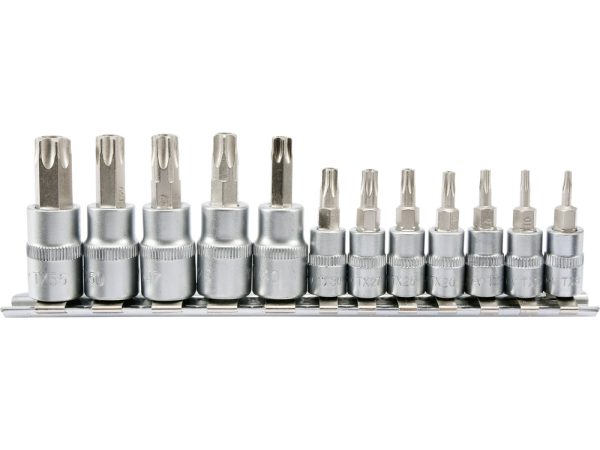 Set dados torx tamper macho   12 pcs -yato