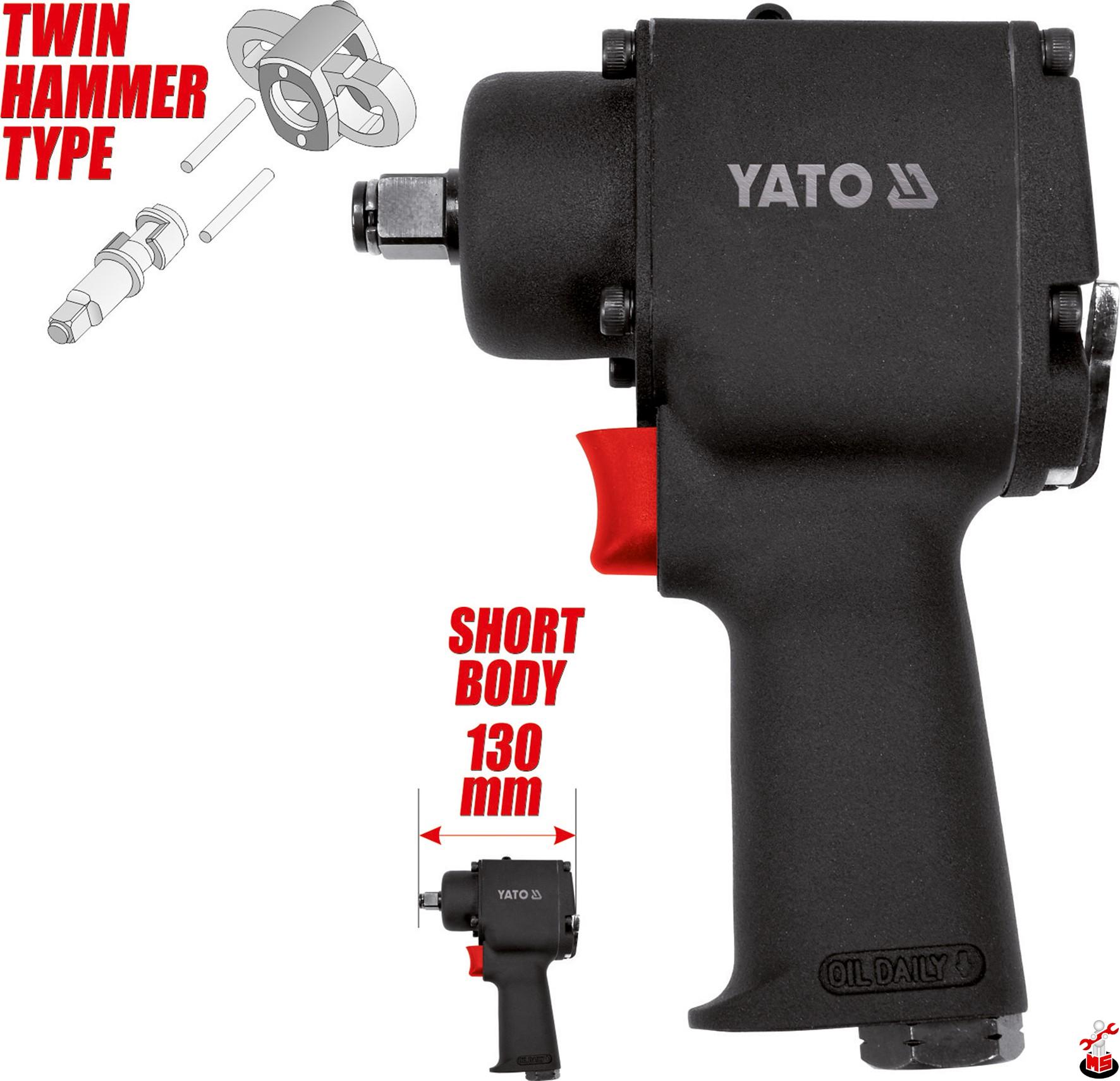 Llave impacto mini 1/2 680nm - yato - Imagen 2