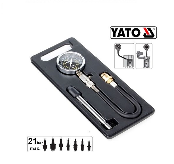 Compresimetro bencinero 2pcs - Yato