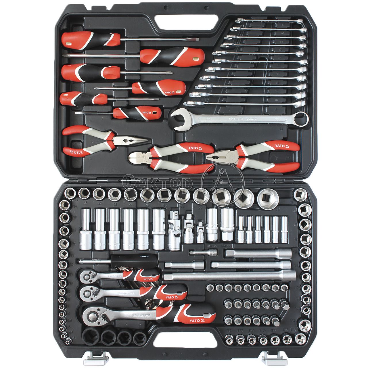 Set herramientas 1/4", 3/8", 1/2" 129pcs - Imagen 2