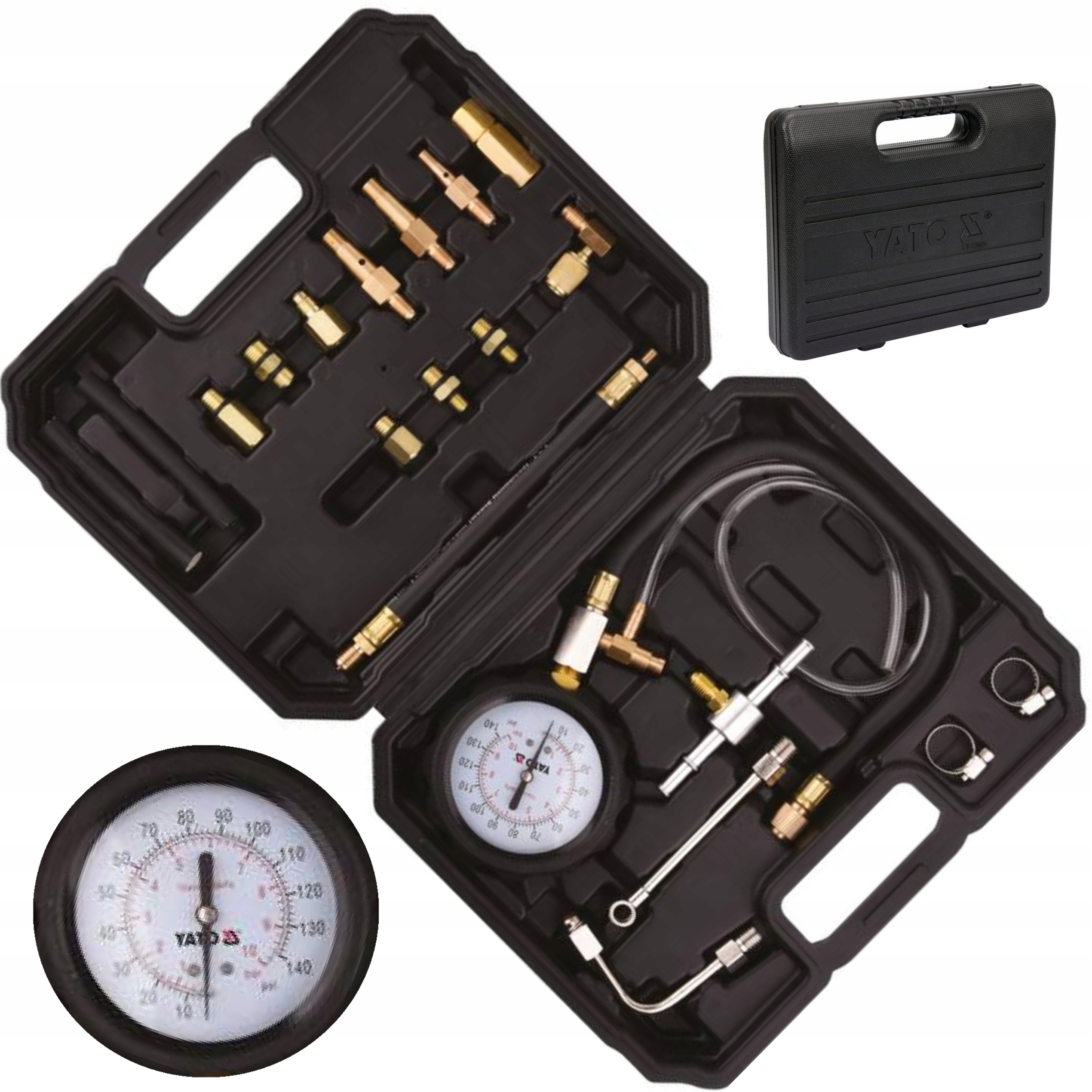 Set medicion presion combustible diesel/gasolina 20pcs - Imagen 2