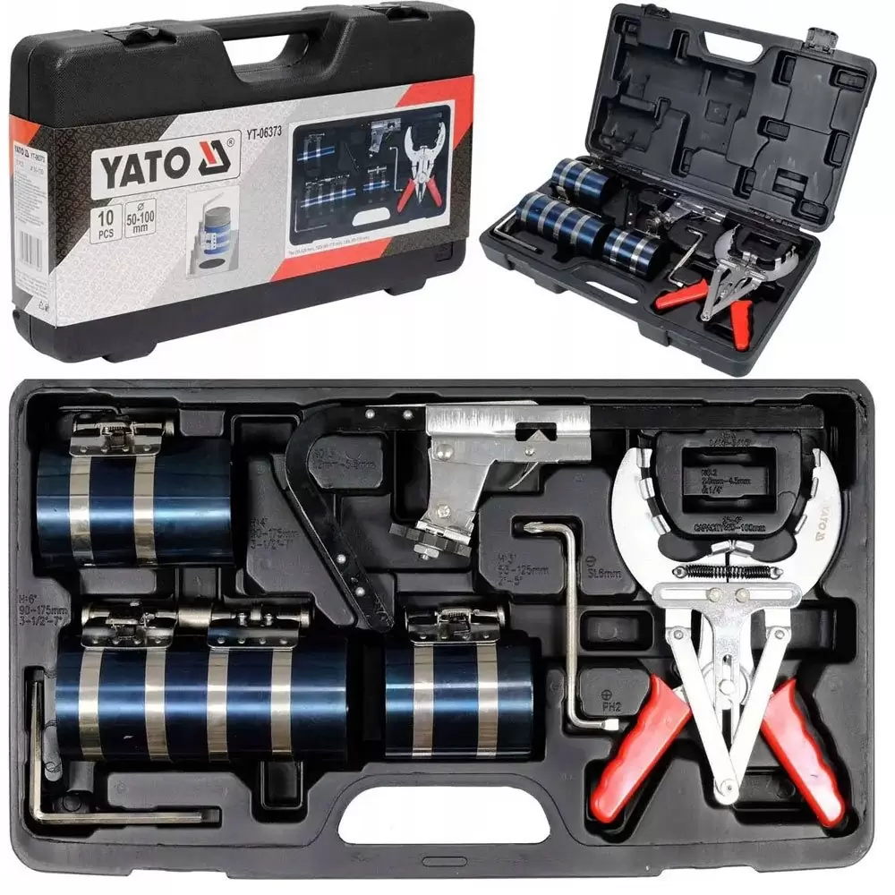 Kit Profesional para Anillos de Pistón10pcs 50-100mm - yato - Imagen 2