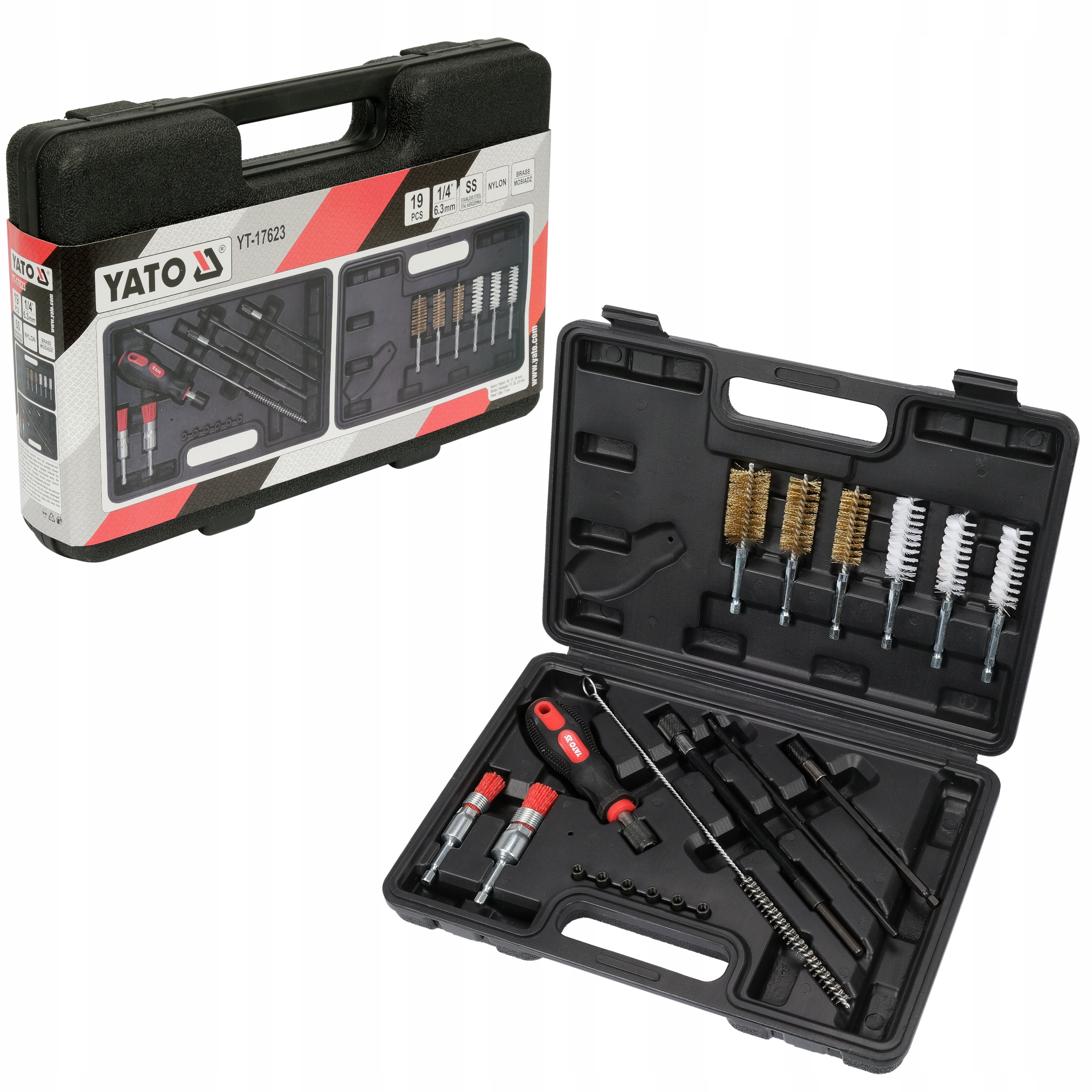 Set Limpieza cabezal inyeccion 19pcs - Imagen 2