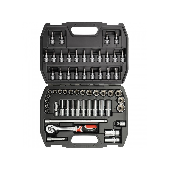 Set dados 3/8" 58pcs - Yato