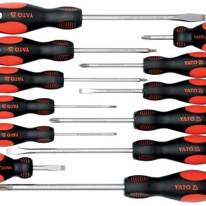 Set destornilladores paleta - cruz 12pcs - yato