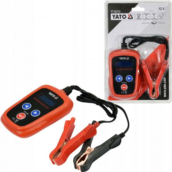 Tester digital Baterias 12v - Yato - Imagen 3
