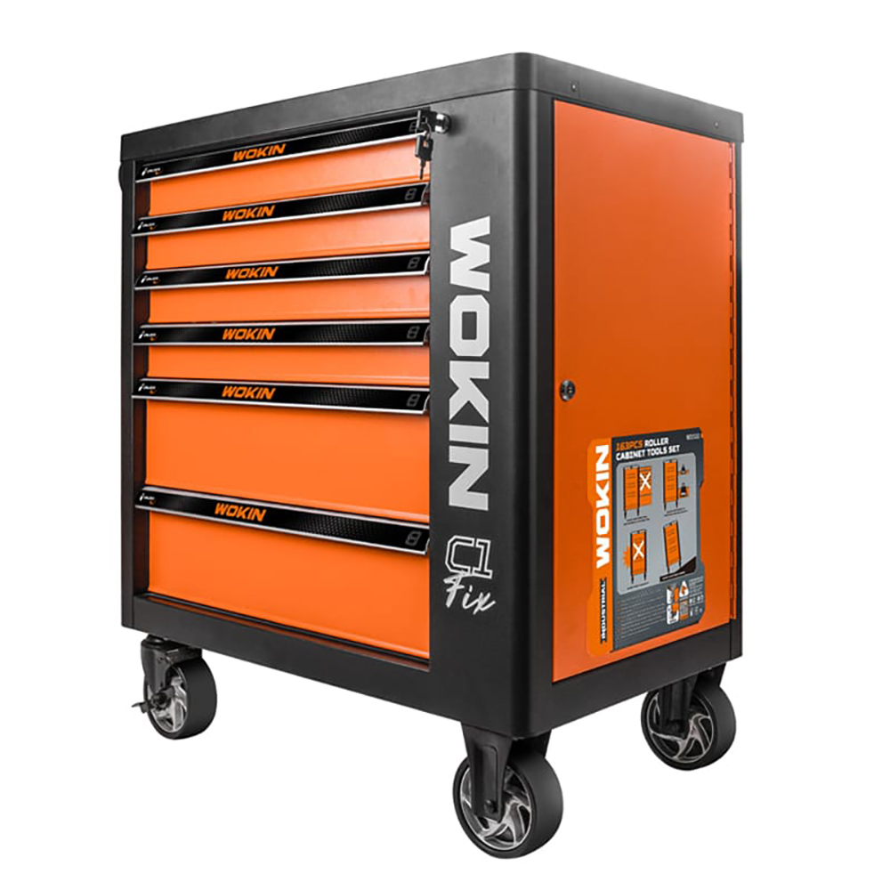 carro de trabajo 163pcs - wokin - Imagen 2