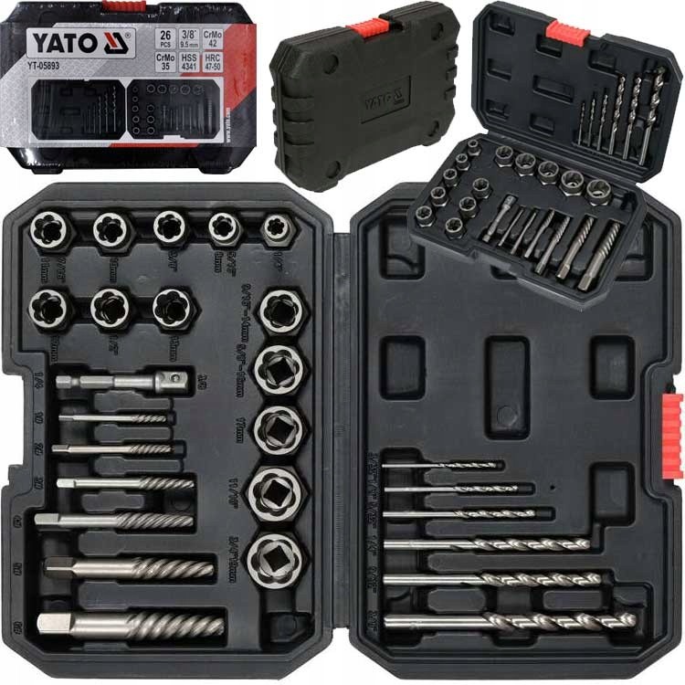 Set extractor de pernos 26pcs - Yato - Imagen 3