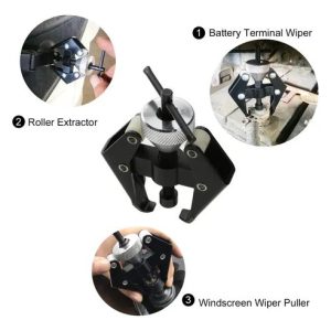 extractor brazos limpiaparabrisas