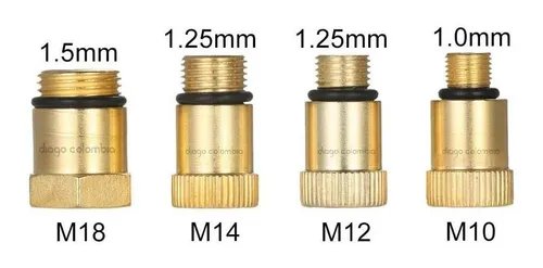 Adaptadores compresimetro 4 piezas - Imagen 2