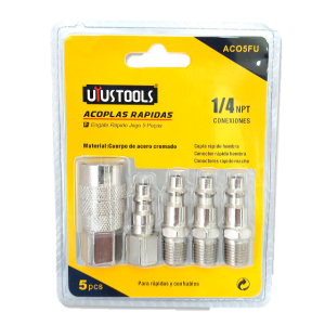 Set 5 Acoples Rapidos