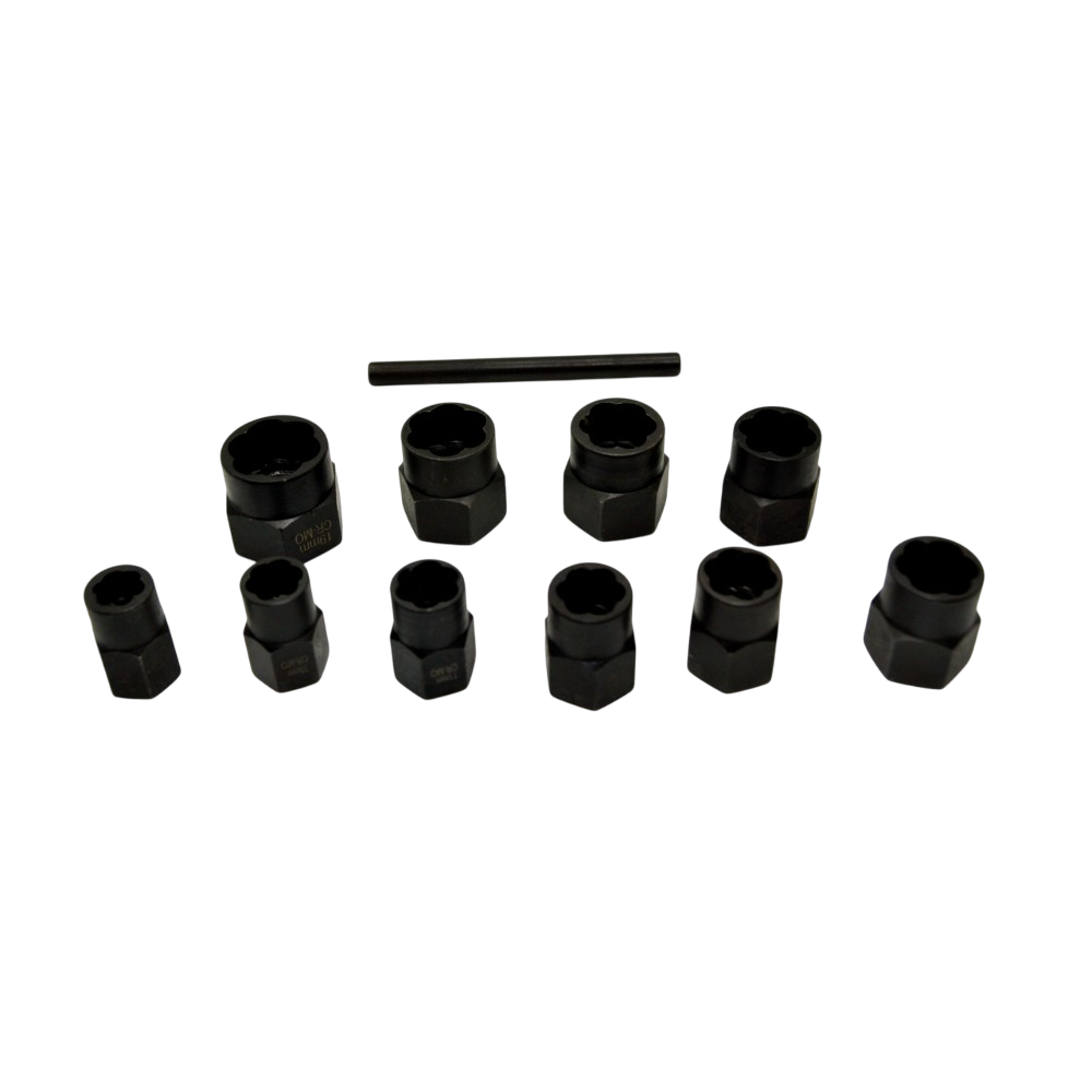 Extractor tuercas rodadas 9-19mm