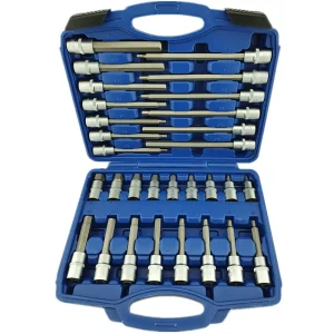 Juego de Dados Allen - 30pcs | Herramienta Profesional Automotriz