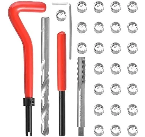 Kit Helicoil Reparador de Roscas Profesional | Juego Completo para Taller Mecánico - Imagen 2